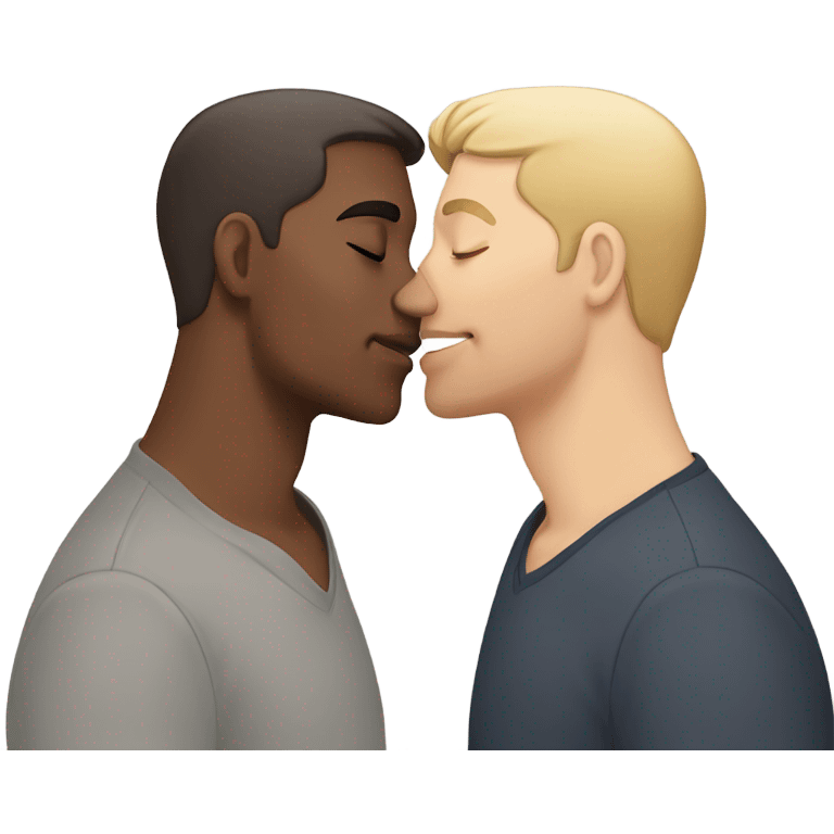 Gay kiss emoji