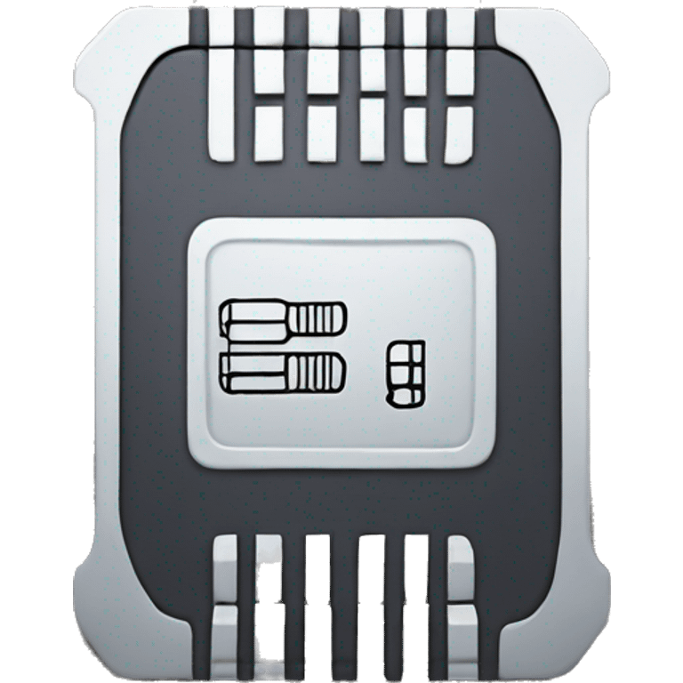 EMV chip emoji