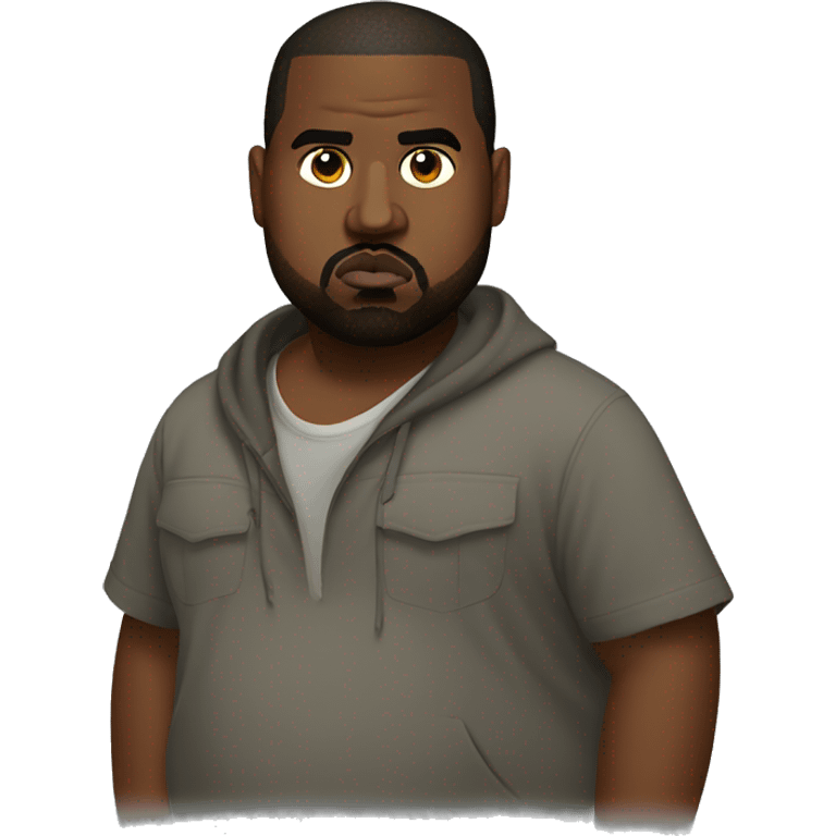 fat kanye west emoji