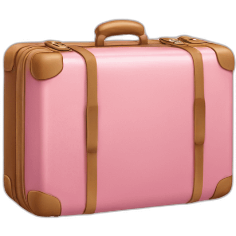 Valise rose emoji