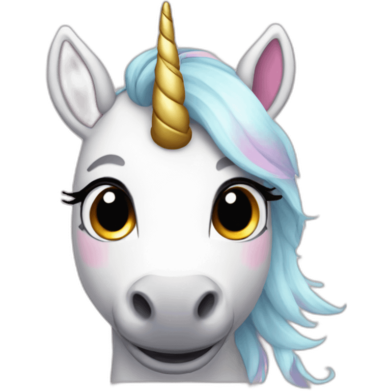 cute unicorn emoji