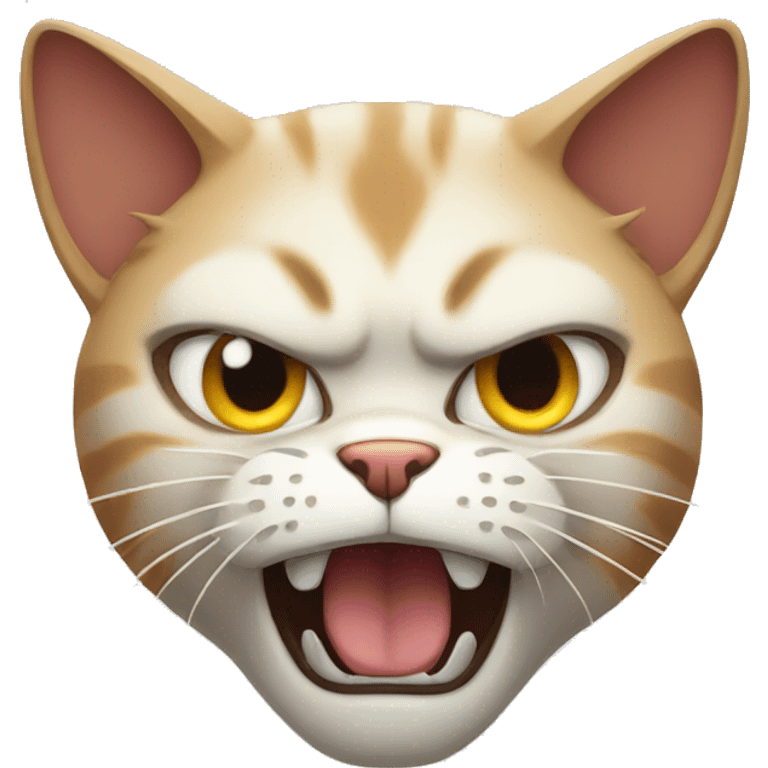 Cat angry emoji