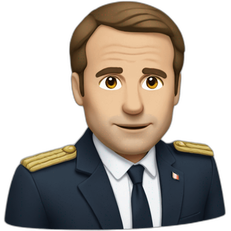 Macron qui dort emoji