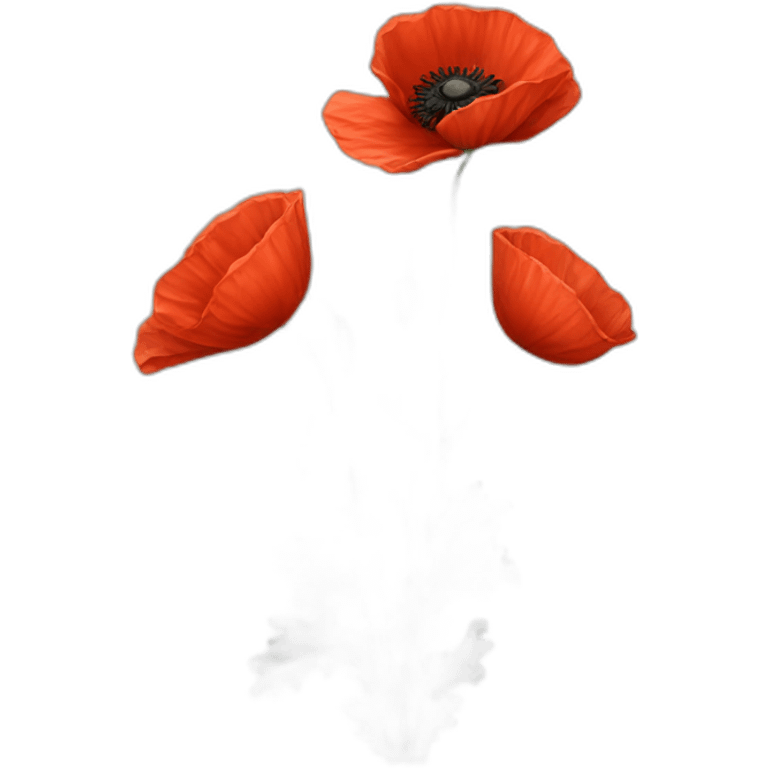 Red Poppy emoji