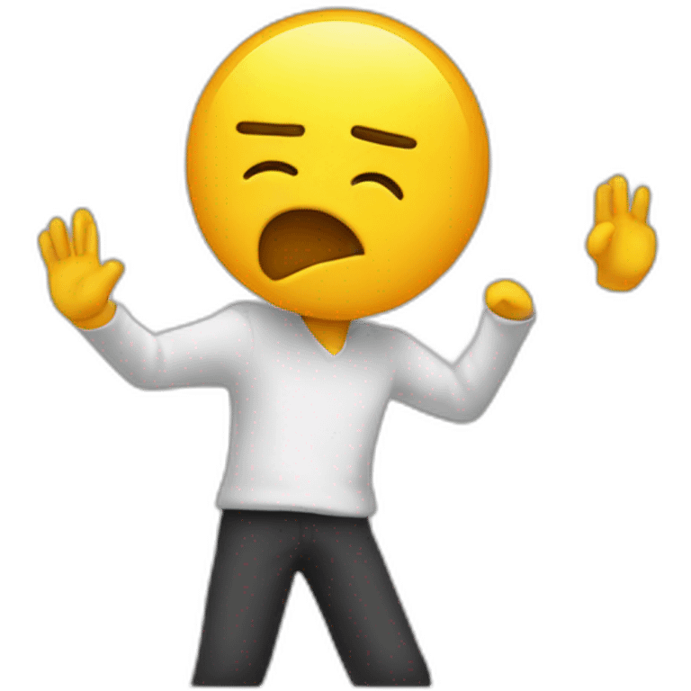 Emojie dab emoji