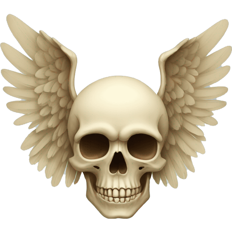 skull with wings emoji