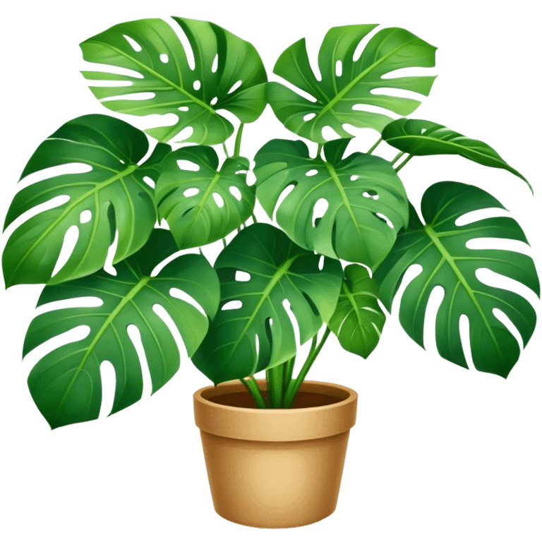 Monstera Plant emoji