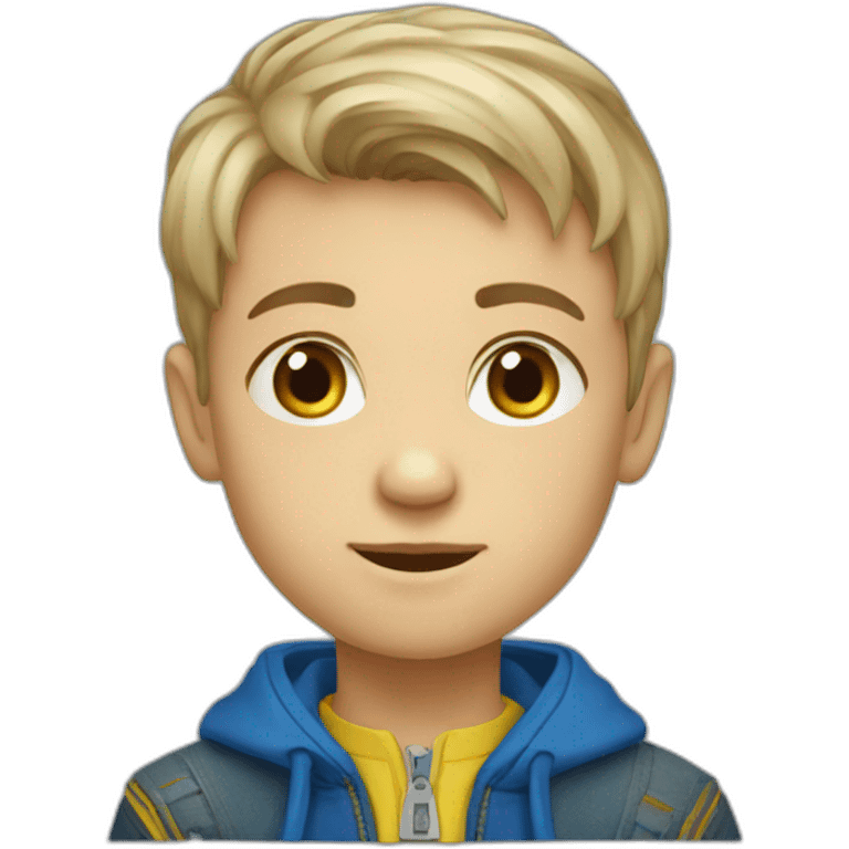 Ukraine boy emoji