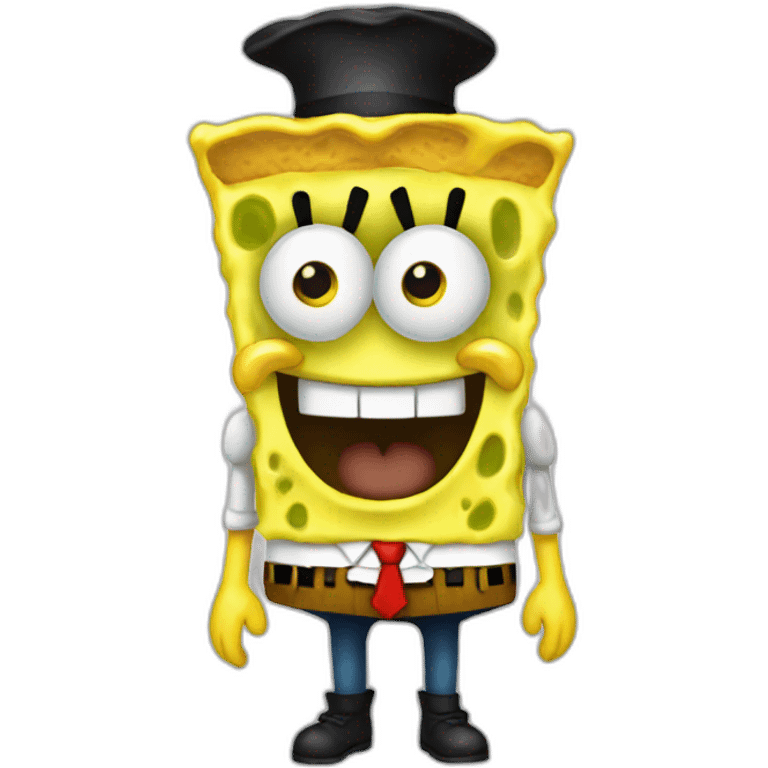 lula-wearing-spongebob-costume emoji