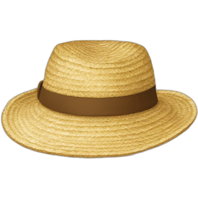 straw hat emoji