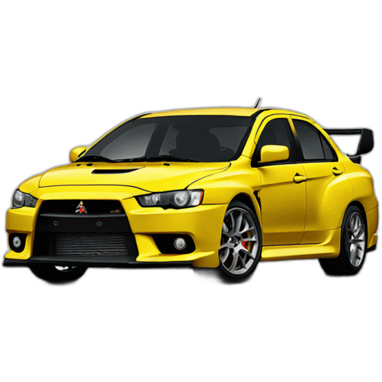 Mitsubishi evo emoji