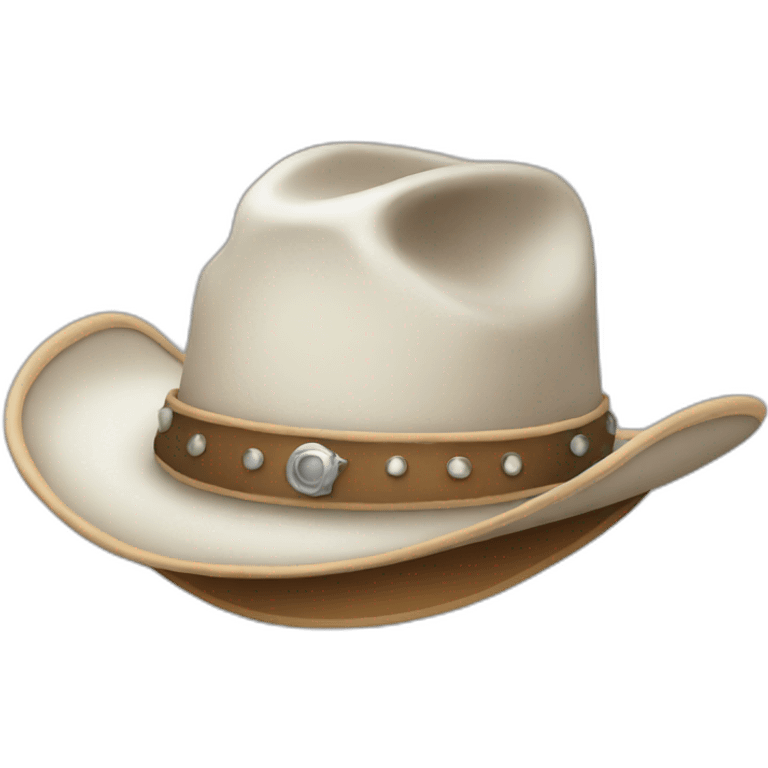 cowboy hat ghost emoji