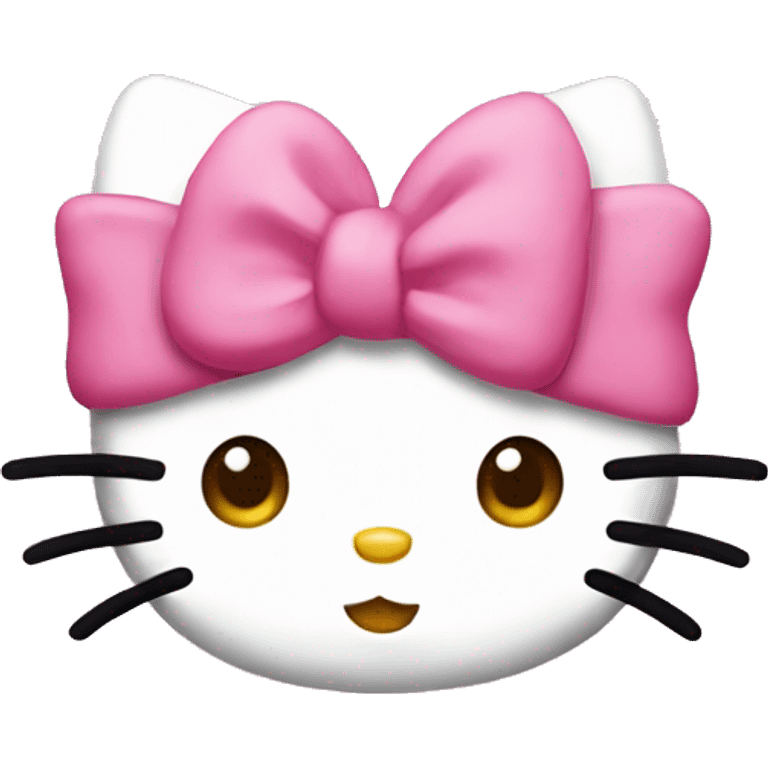 Hello kitty emoji