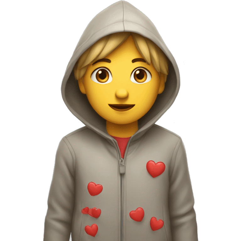 lluvia de corazones  emoji