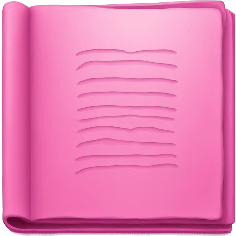 pink book emoji