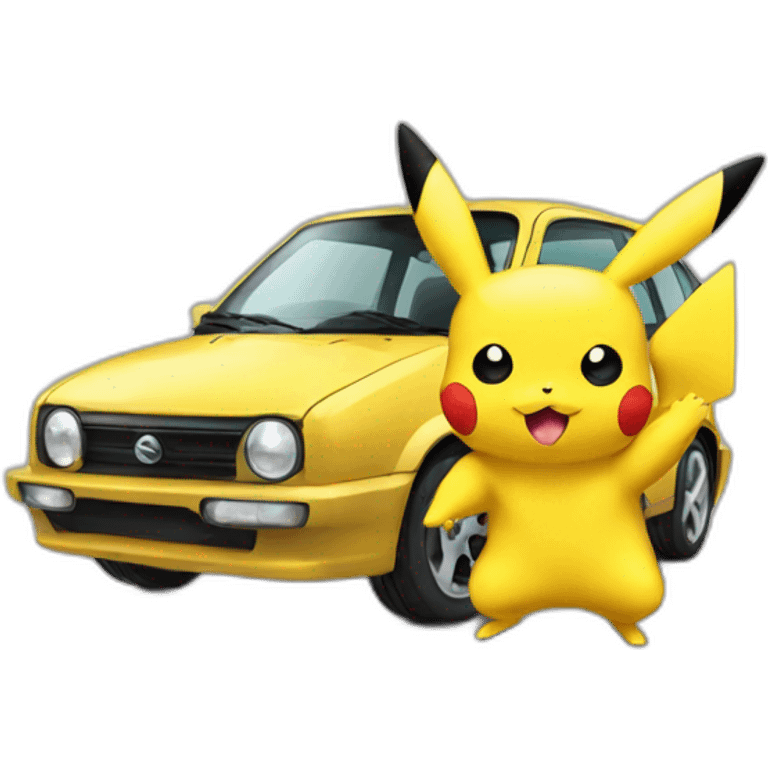 pikachu-drives-a-car emoji