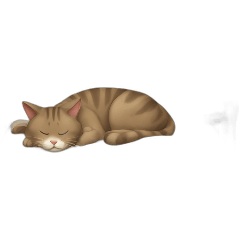 Cat-sleeping-bed emoji