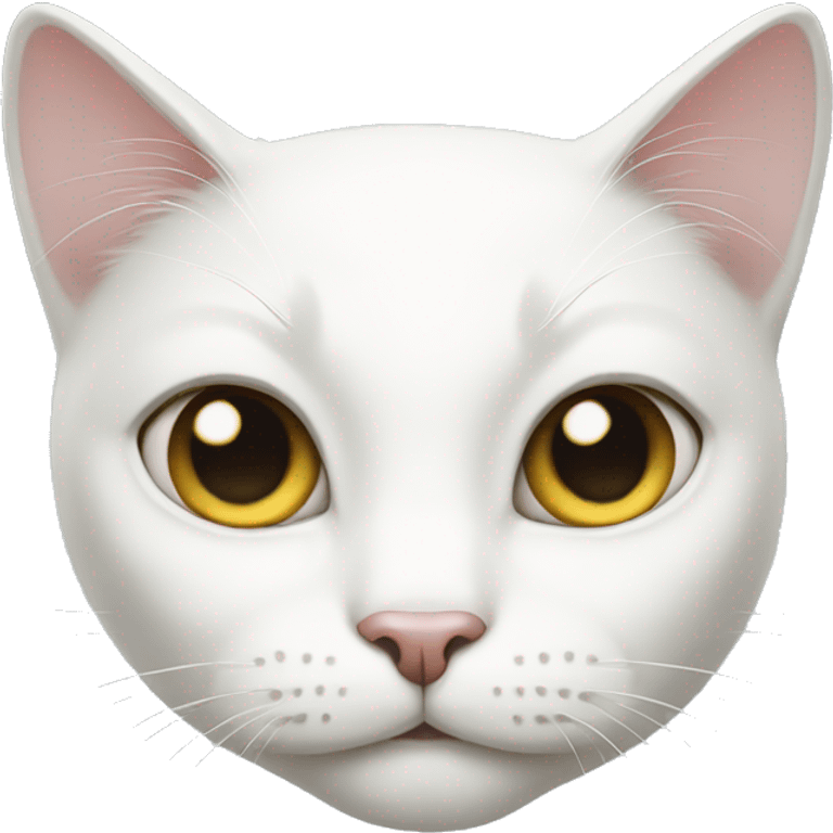 White cat emoji