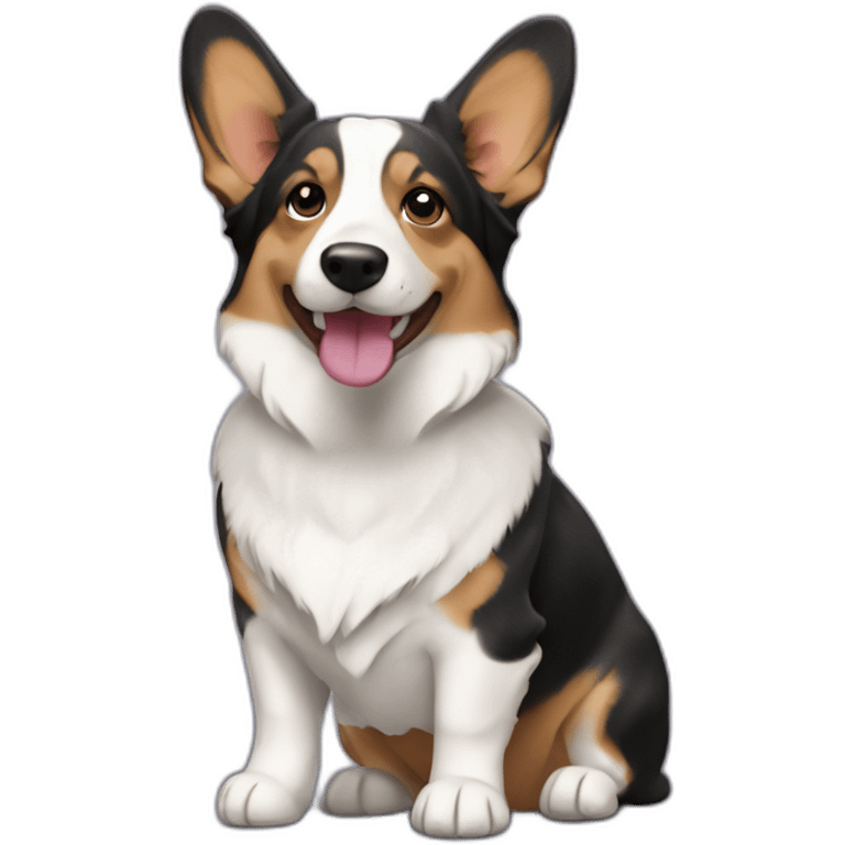 Cardigan welsh corgi emoji