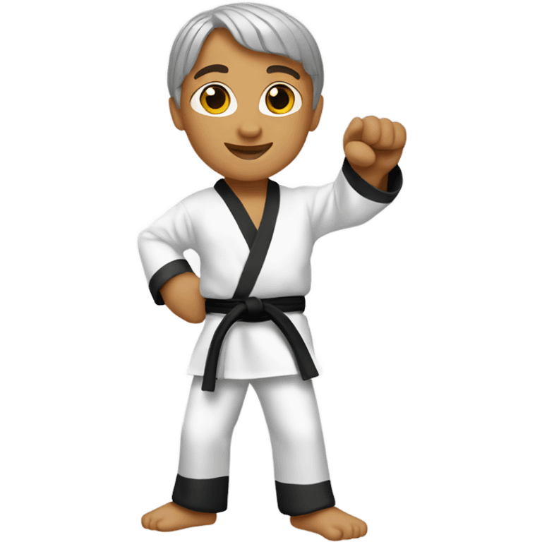 The karate kid emoji