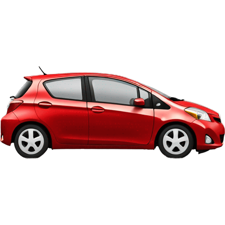 toyota yaris 2009 hatchback 5 doors emoji