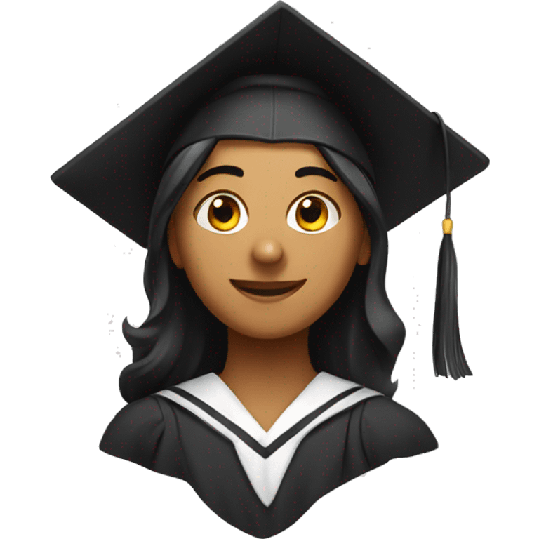 Graduate Indian Student  emoji