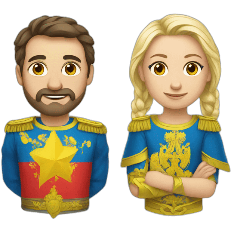 russia and ukraine emoji