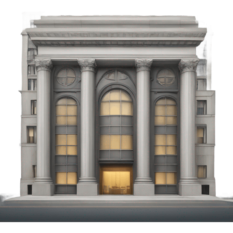 Wall Street building emoji