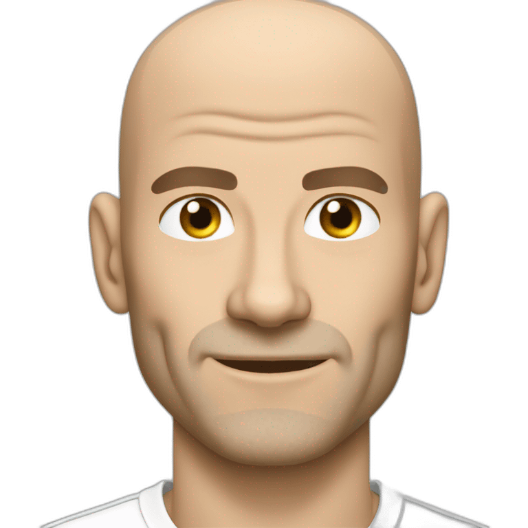 Zidane boit l eau emoji