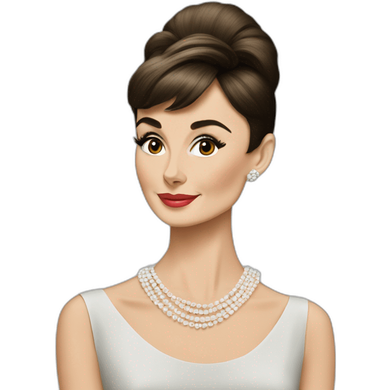 Audrey Hepburn emoji