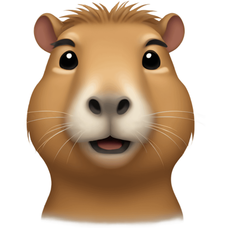 Capybara emoji