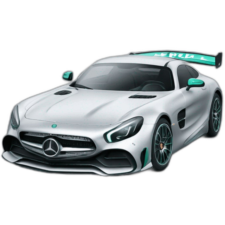 Mercedes F1 emoji