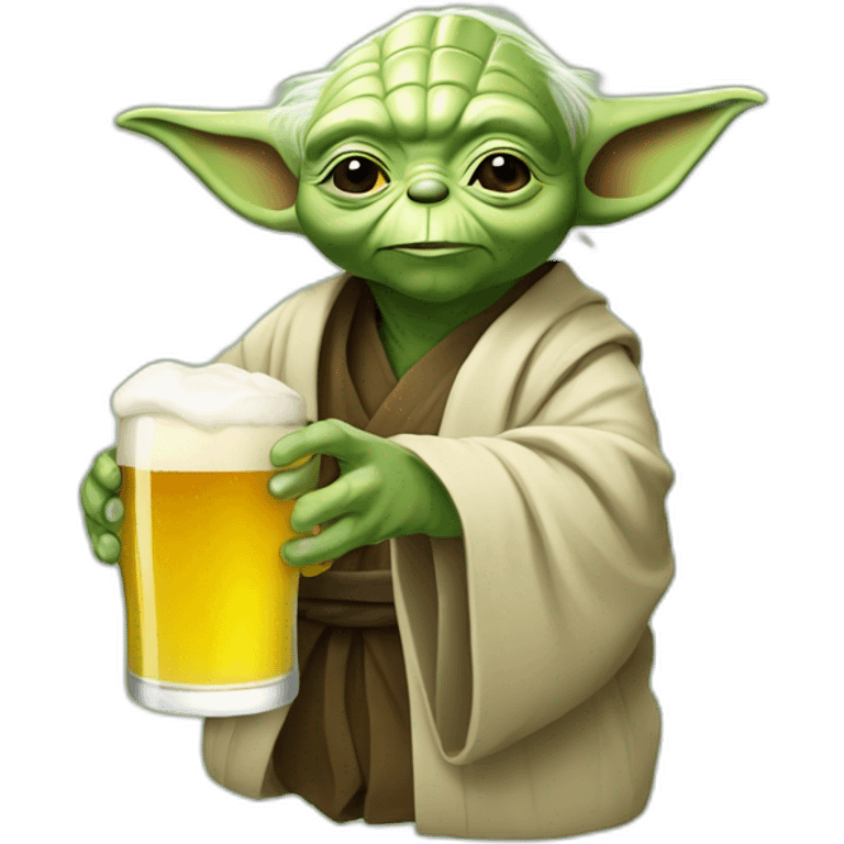 Yoda beers emoji