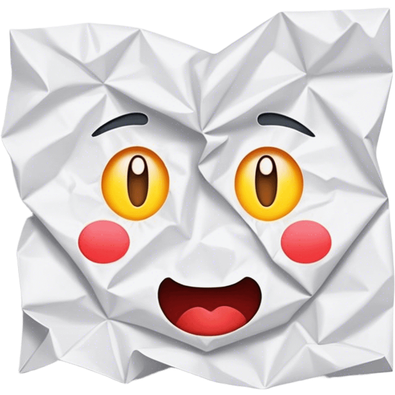 crumpled paper emoji