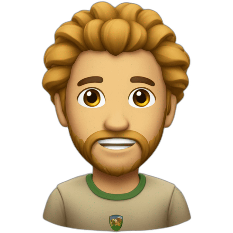 León con los logos de ITAES emoji