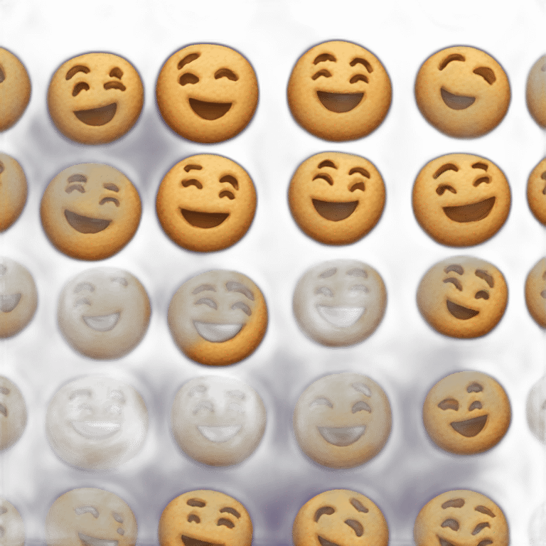 cookie smile emoji