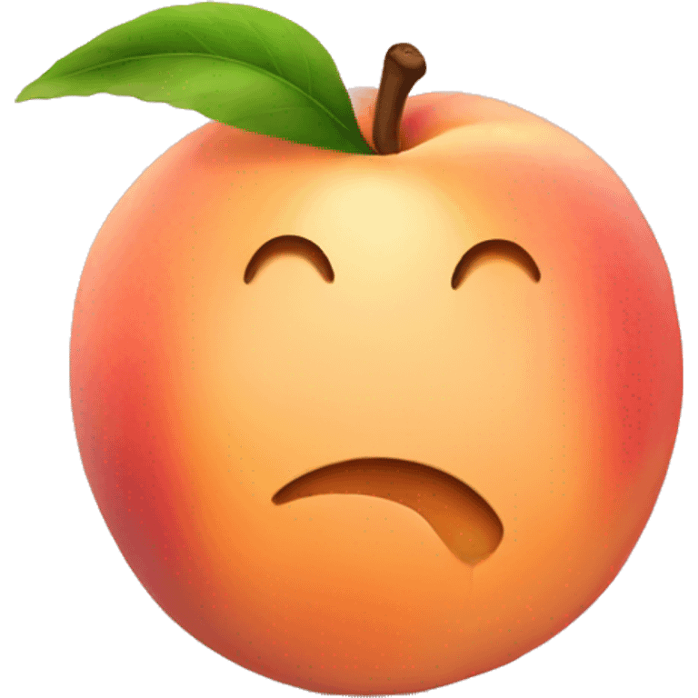 Peach emoji