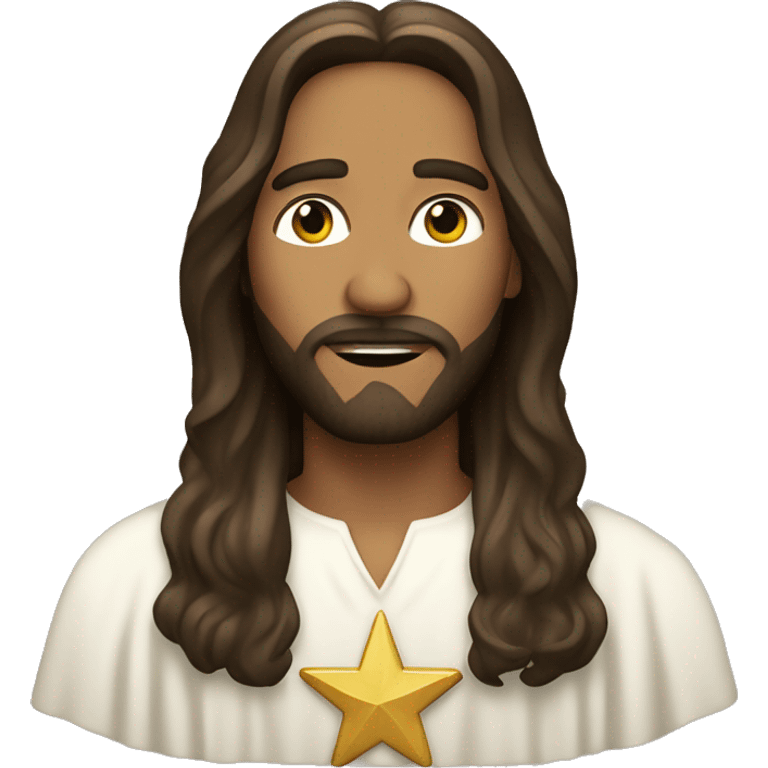 jesus as superstar emoji