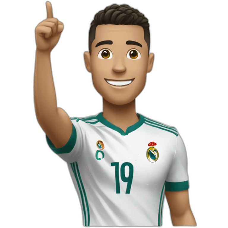 Ronaldo célébration  emoji