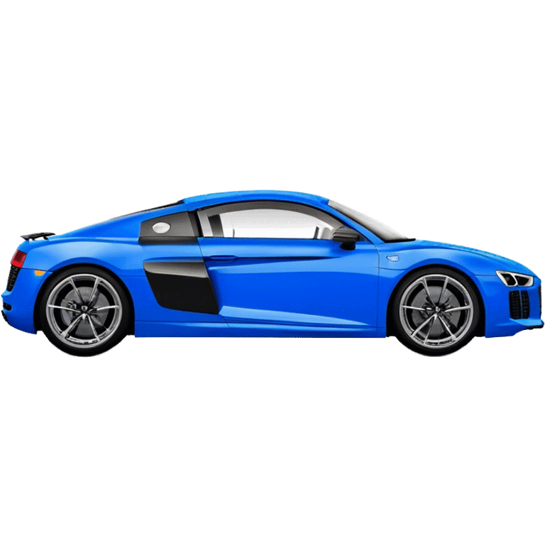 Audi R8 - Audi (Model Year: 2022)(Iconic Blue and Black) emoji