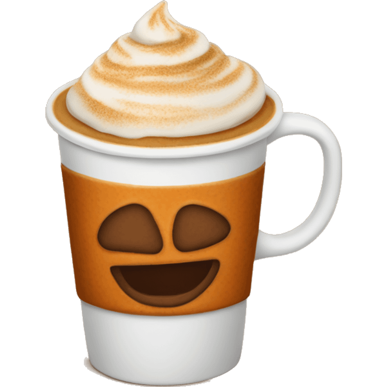 pumpkin spice latte emoji