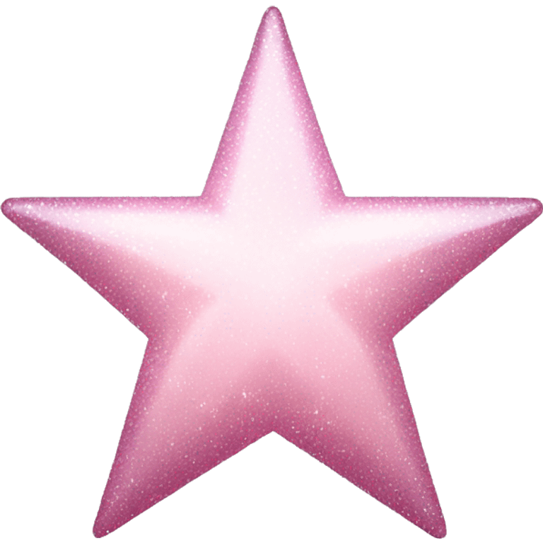 pale pink star sparkle emoji