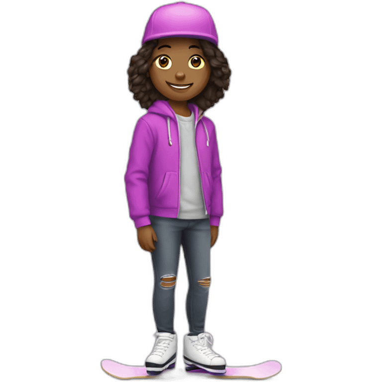 Millennial Skater with gear emoji