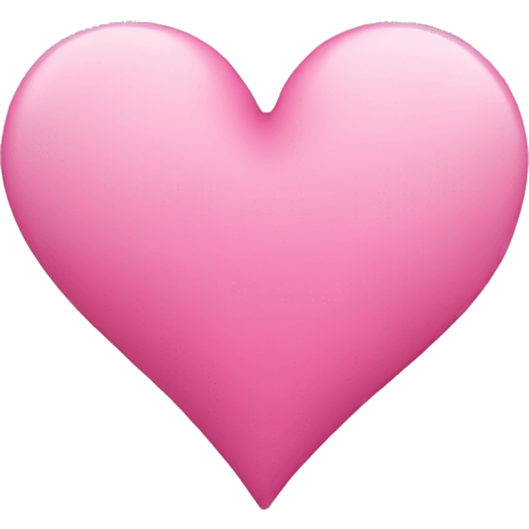 Heart pink  emoji