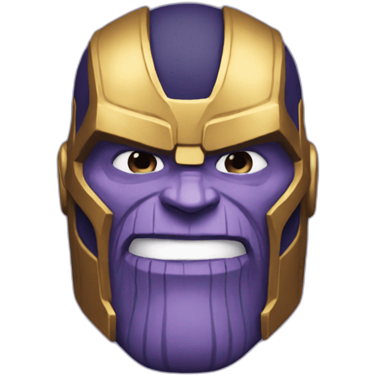 Circle Thanos Emoji emoji