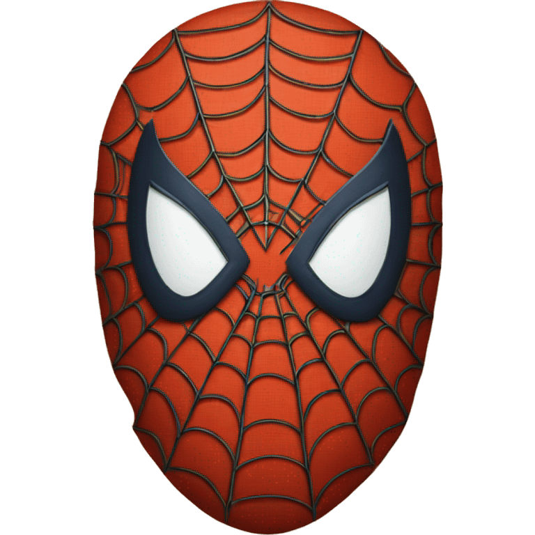 spiderman mask yellow emoji