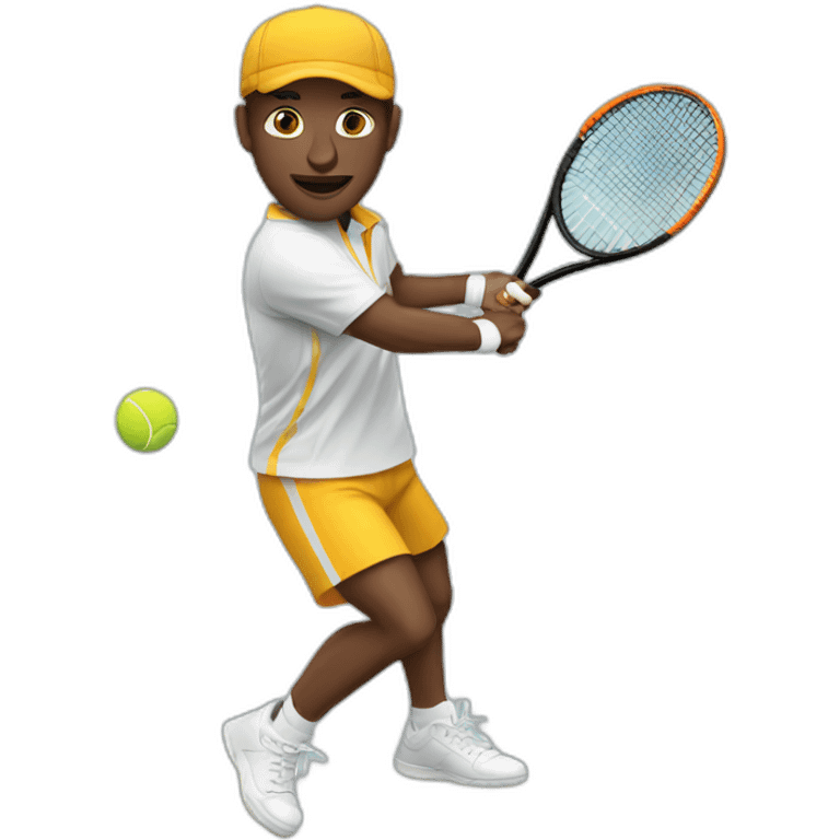 Tennis double emoji