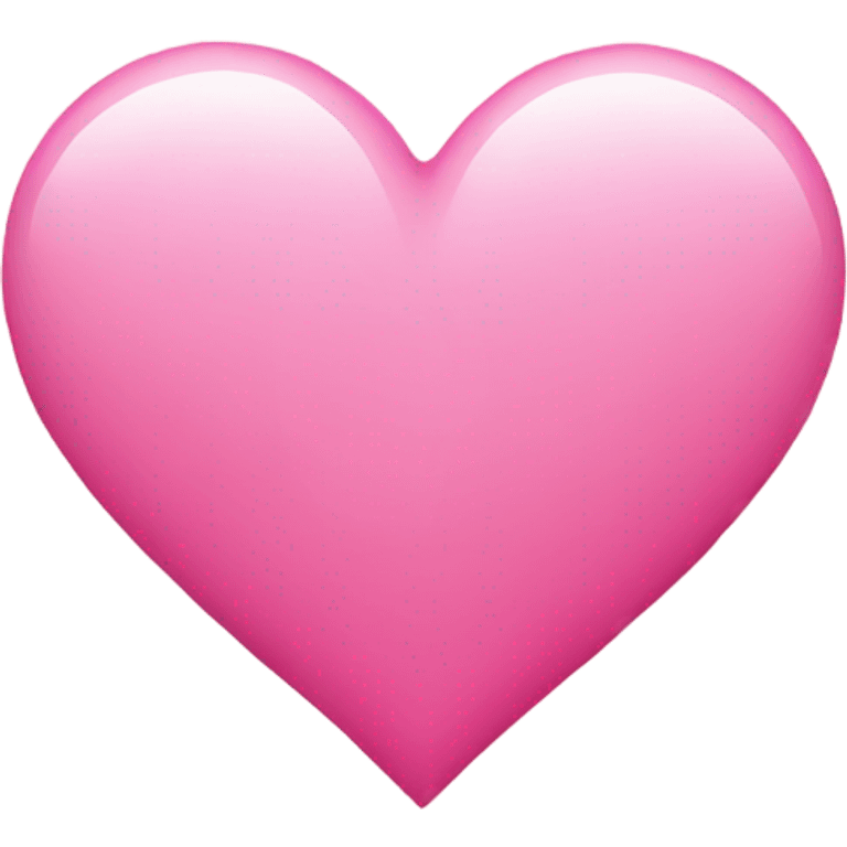 Heart pink emoji