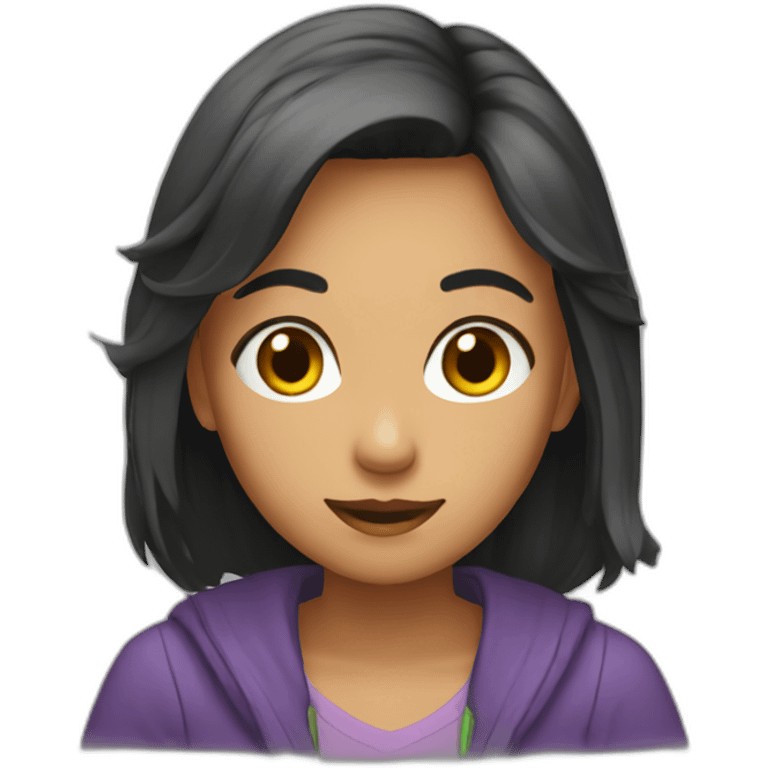 Mari girl emoji