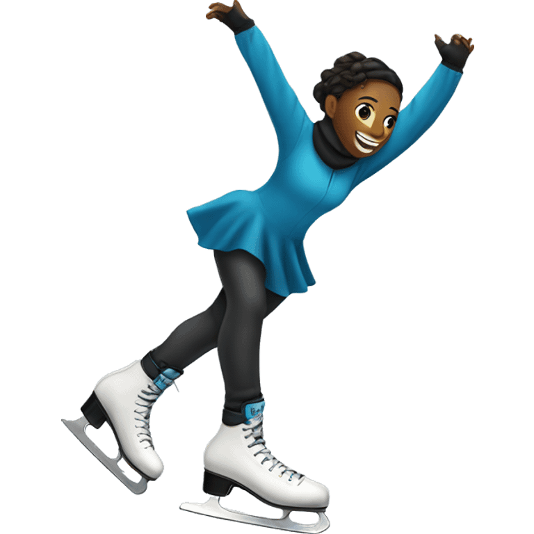 Ice skating  emoji